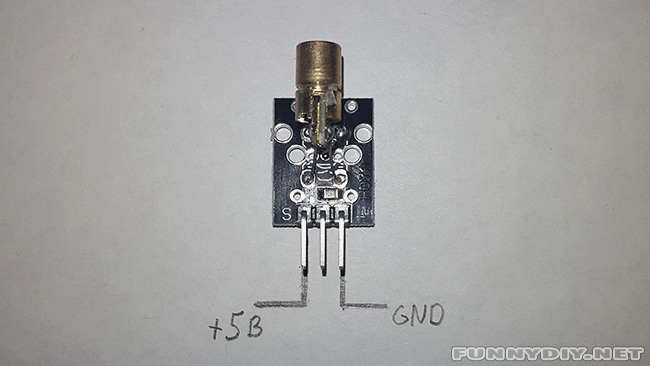 ����������� KY-008 � �������