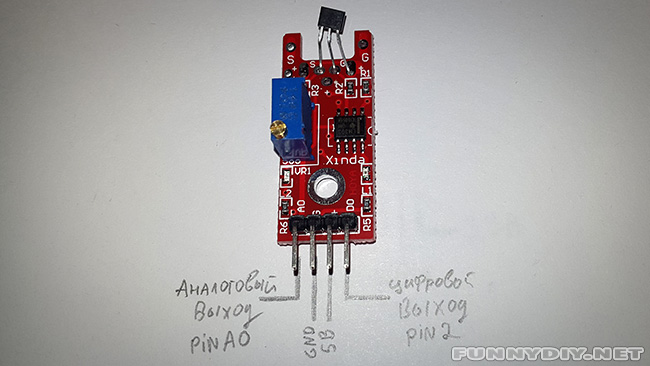    KY-024  arduino